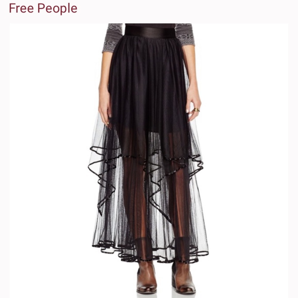 Free People tulle skirt
